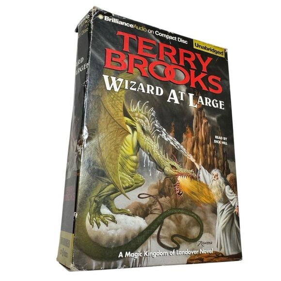 Wizard at Large by Terry Brooks (CD, 2008, Unabridged) 9 Disc - Picture 1 of 7